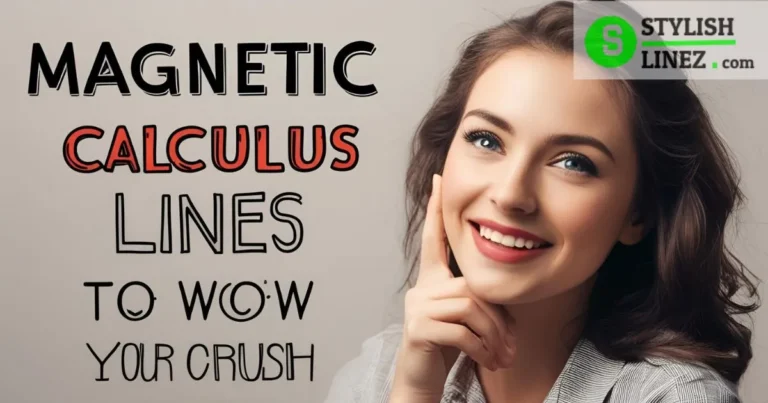 Magnetic Calculus Pickup Line